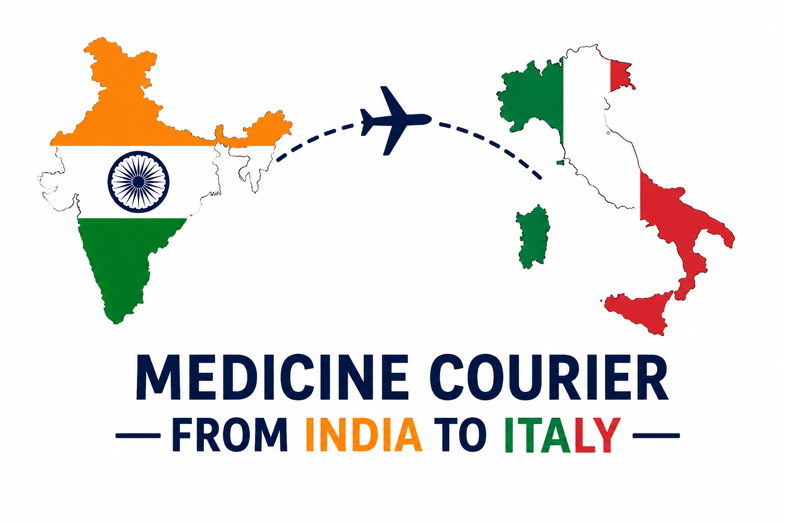 Medicine Courier From India to Italy - Doorstep Pickup